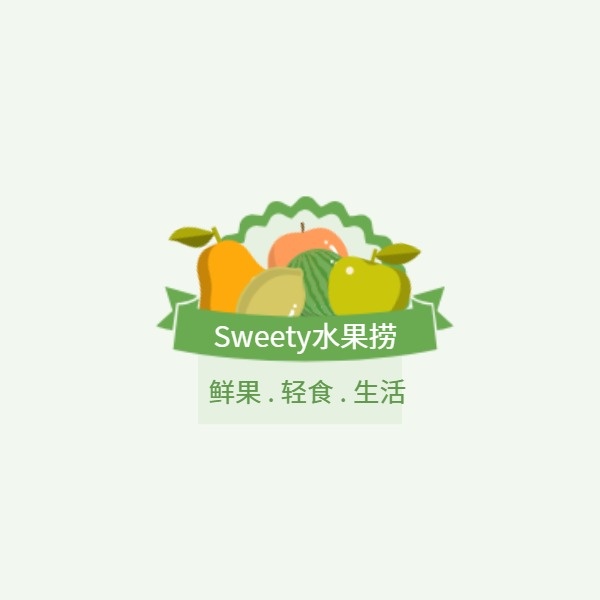 水果店水果捞logo