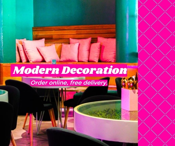 Pink Modern Decoration Online