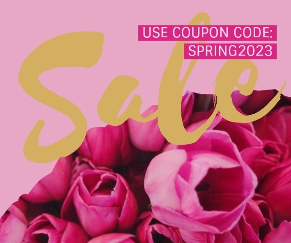 Pink Spring Sale Ads