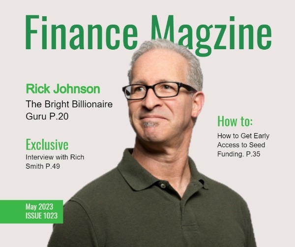 Finance Magazine Cover