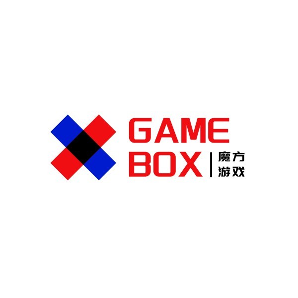 红蓝创意游戏公司Logo