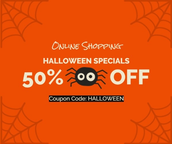 Orange Halloween Super Sale 