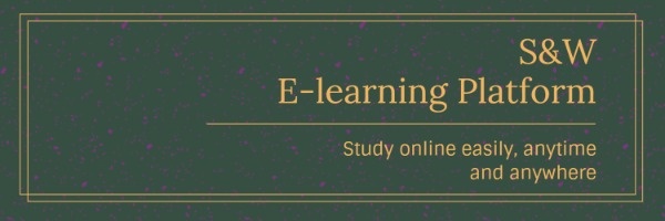 E-learning Education School Banner