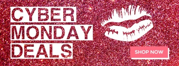 Pink Glitter Cyber Monday Deals