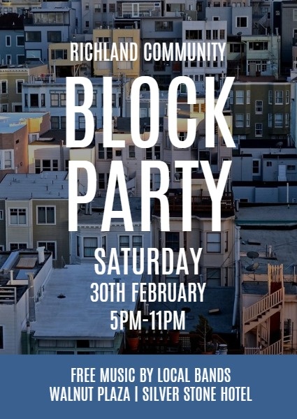 Blue Block Party