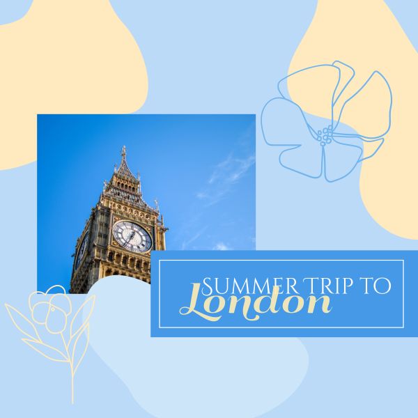 夏季伦敦之旅灵感Instagram帖子