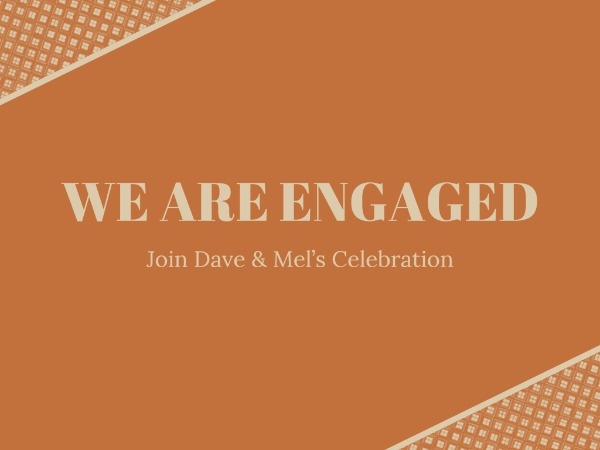 Brown Engagement Celebration