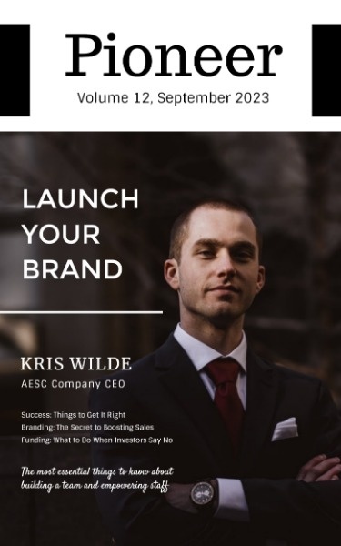 Black Simple Business