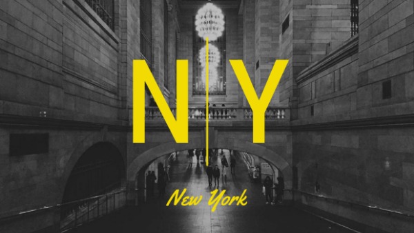 褐色纽约主题封面