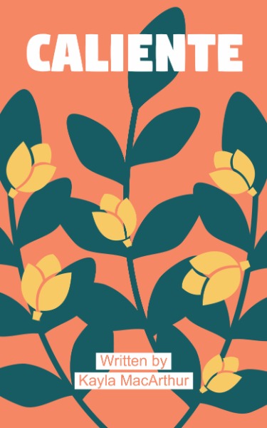 橙花叶书籍封面