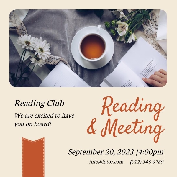 Yellow Reading And Meeting