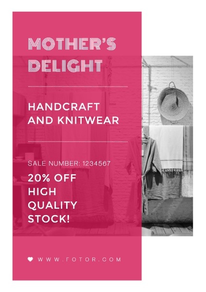 Mother's Day Handicraft Sale