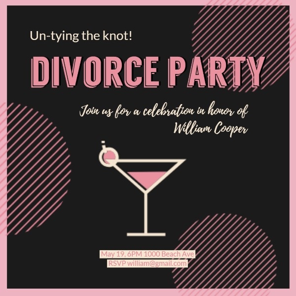 Black Divorce Party 