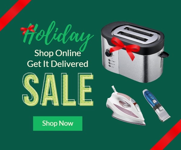 Green Appliance Holiday Sale