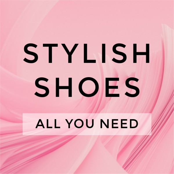 粉红色时尚鞋ETSY商店图标