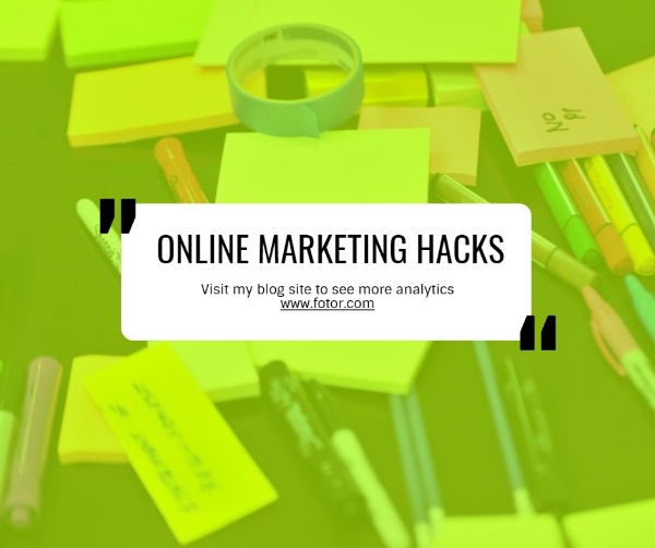 Yellow Online Marketing Website