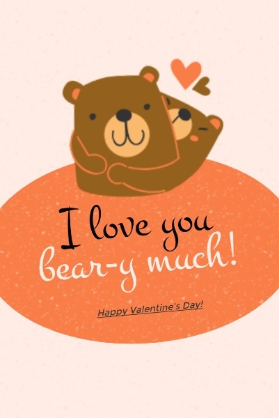 Valentine's Day Cute Bear