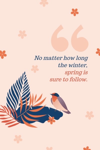 Happy Spring Quote