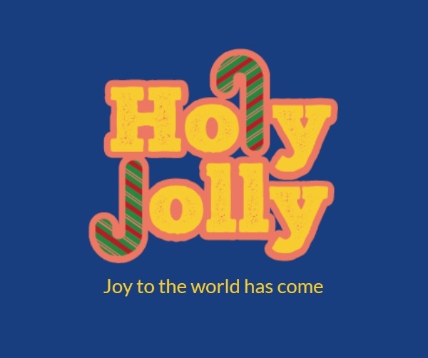 Holy Jolly Christmas Card