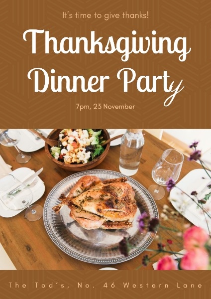 Thanksgiving Dinner Party