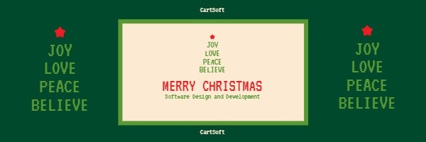 Christmas Software Website Email Header