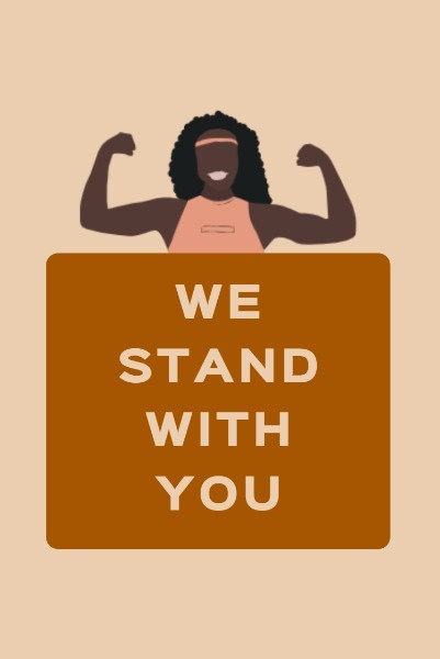 We Stand With You Quote