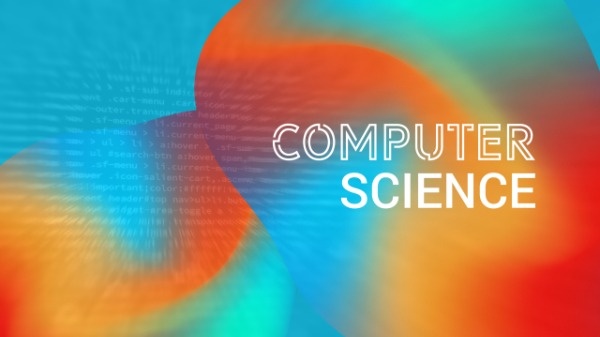 Colorful Computer Science Gradient Banner