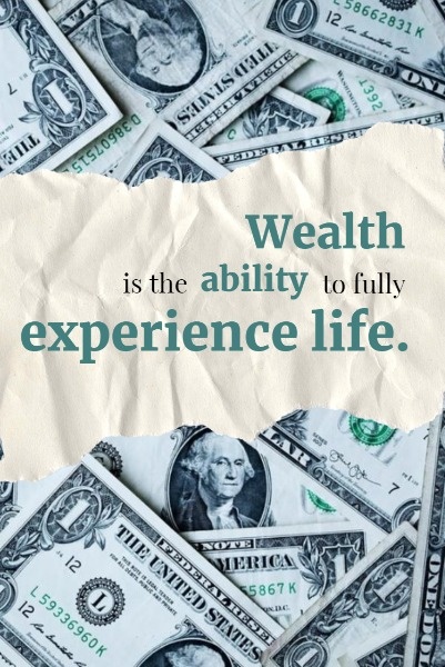 Wealth QuoteBy The Fotor Team