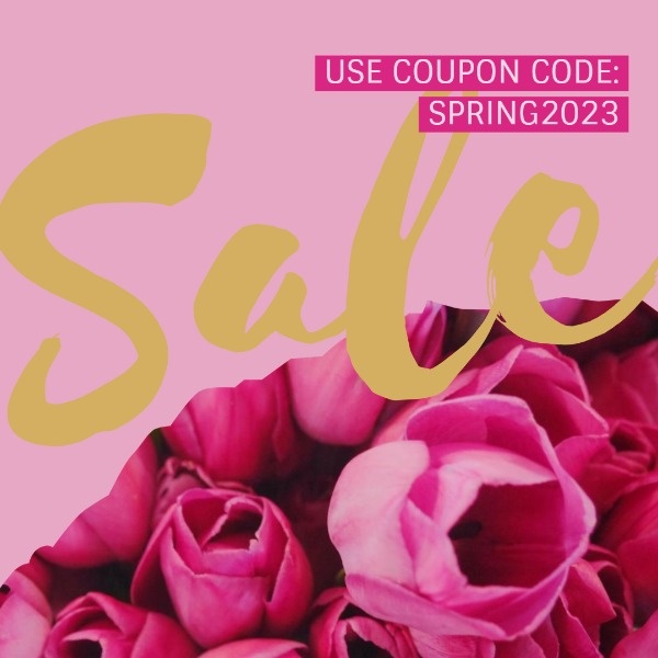 Pink Spring Sale Ads