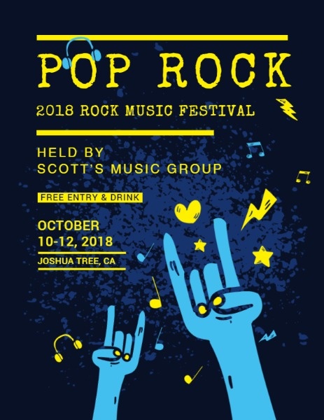 Pop Rock Music Festival