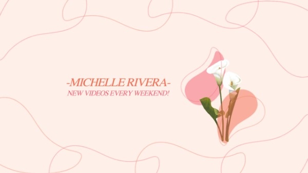 Pink Floral Planting Channel Banner