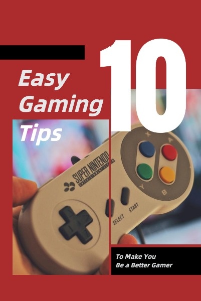 Red Background Of Gaming Tips