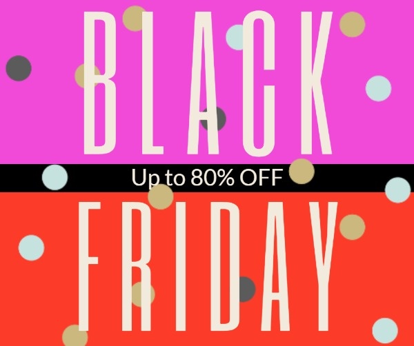 Red Black Friday Super Sale