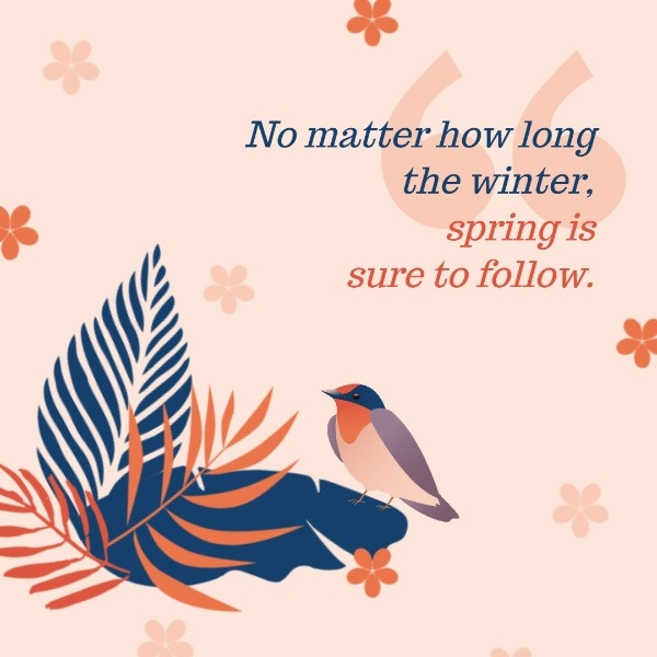 Happy Spring Quote