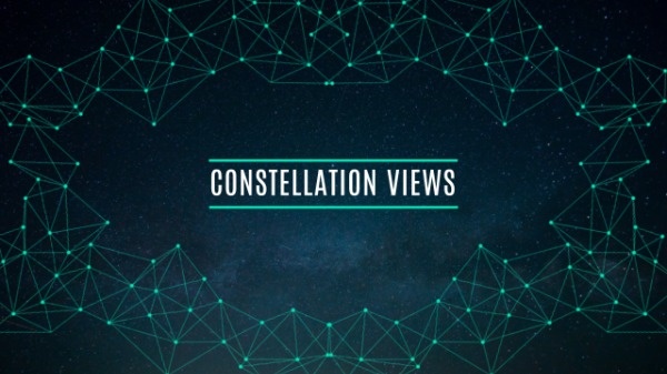 Dark Blue Constellation Views Banner