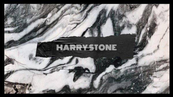 Black And White Stone Pattern YouTube Banner