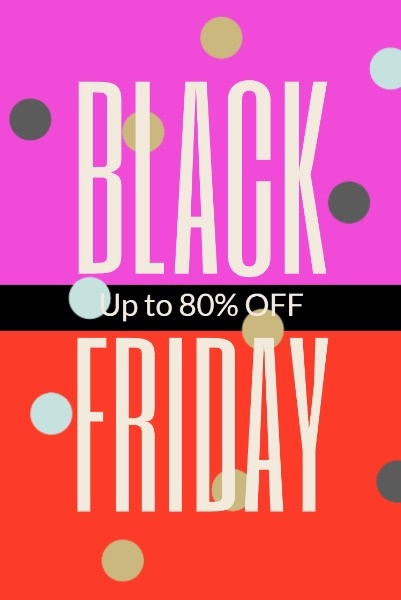 Red Black Friday Super Sale