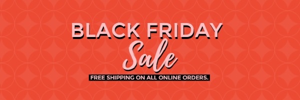 Online Black Friday Sales Email Header