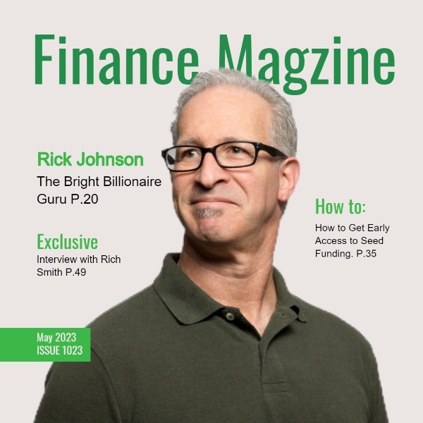 Finance Magazine Cover