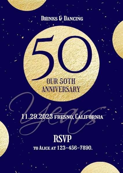 Golden Anniversary Party