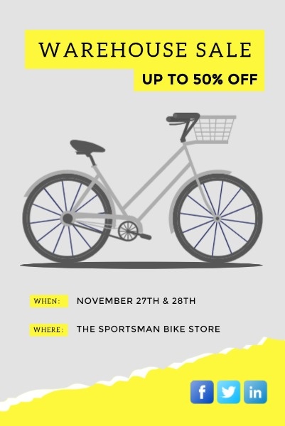 Bike Warehouse Sale