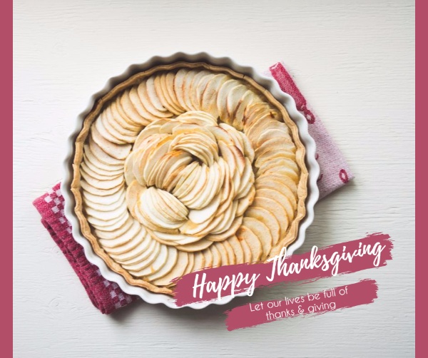 Apple pie thanksgiving day