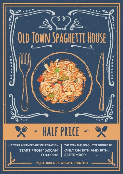 Spaghetti Restaurant Discount