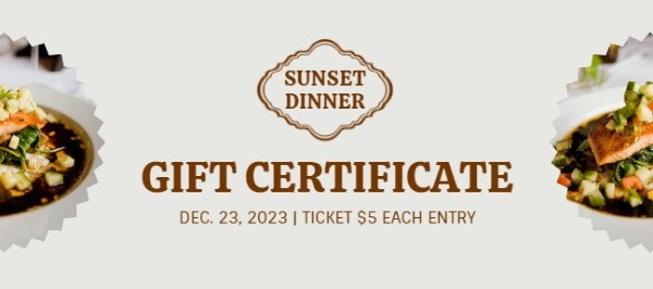Sunset Dinner
