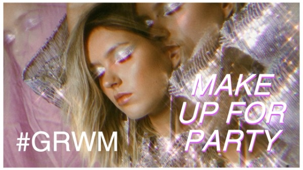 Party Makeup YouTube Thumbnail Template