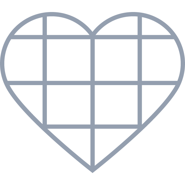 经典爱心十四格拼图