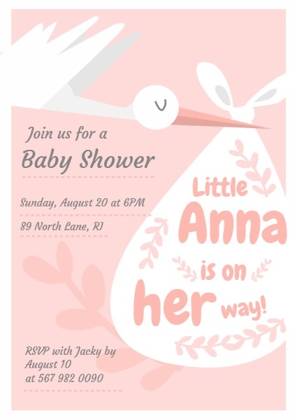Baby Shower  Cartoon