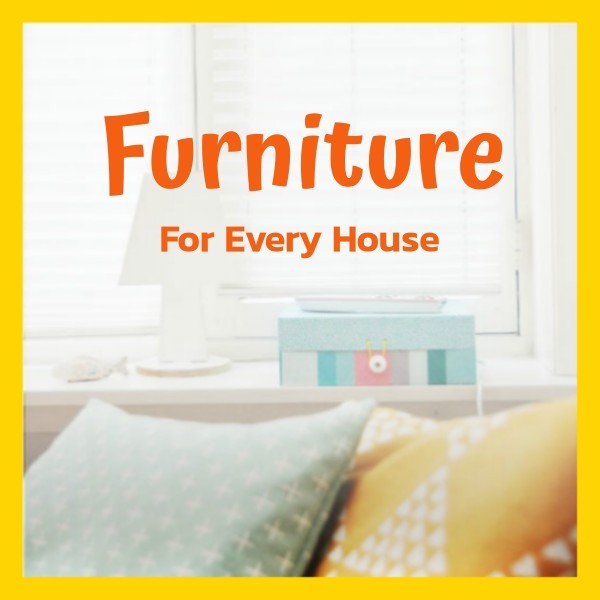 白色家具简约商店图标