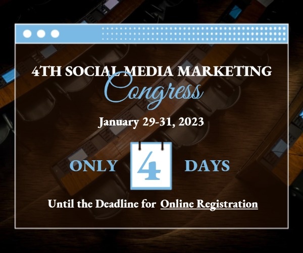 Brown Social Media Congress Countdown
