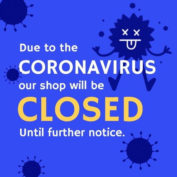 Shop Closed Notice